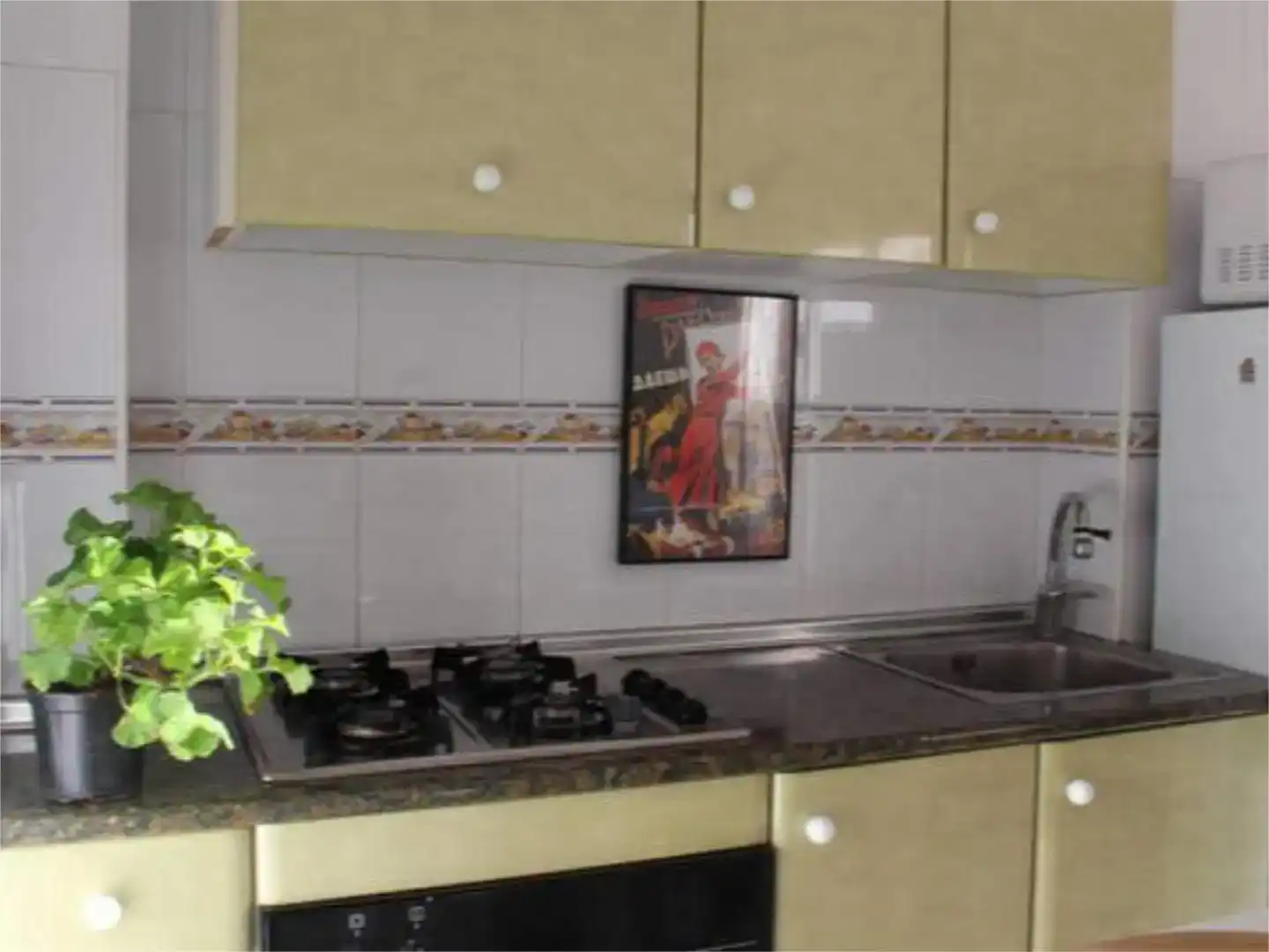 Küche von Wohnung zur Miete in  Palma de Mallorca mit Klimaanlage