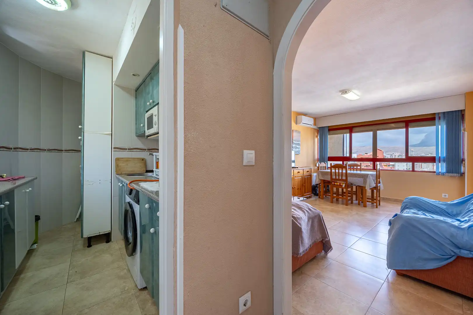 Cocina de Apartamento en venta en Benidorm con Piscina, Amueblado y Piscina comunitaria