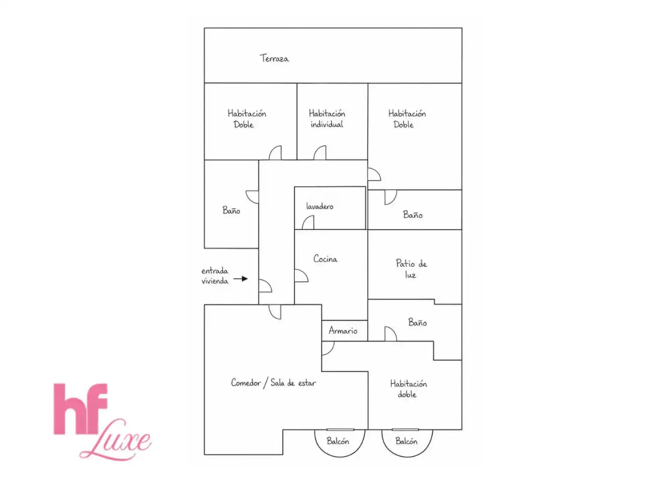 Flat with terrace for sale in Calle de Vilamarí, imagen 49