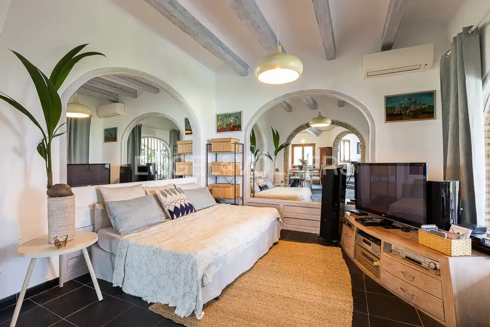 Living room of Houses for sale in Dénia  with Air Conditioner, Heating and Private garden