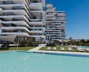 Swimming pool of Apartment for sale in Calpe / Calp  with Air Conditioner, Private garden and Terrace