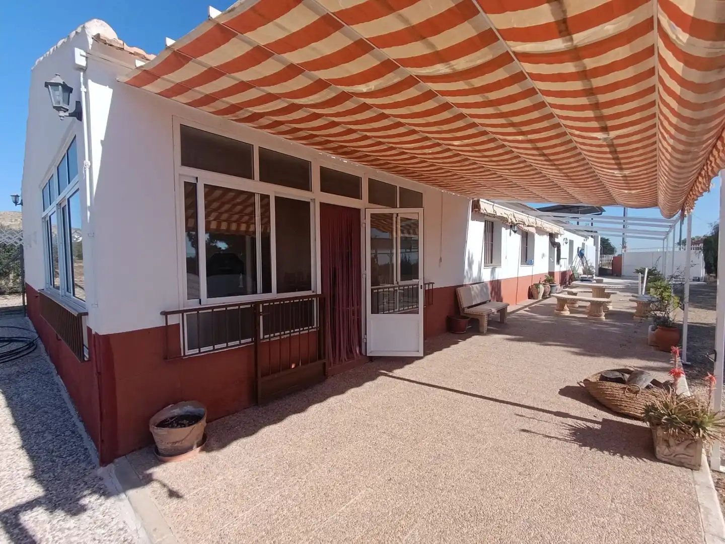 Terrasse von Haus oder Chalet zum Verkauf in Murcia mit Klimaanlage, Heizung und Privatgarten