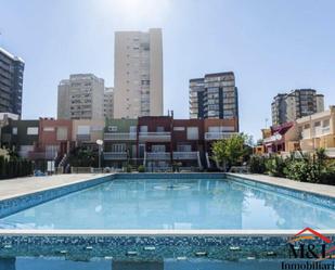 Piscina de Apartament de lloguer en La Pobla de Farnals amb Aire condicionat, Calefacció i Terrassa