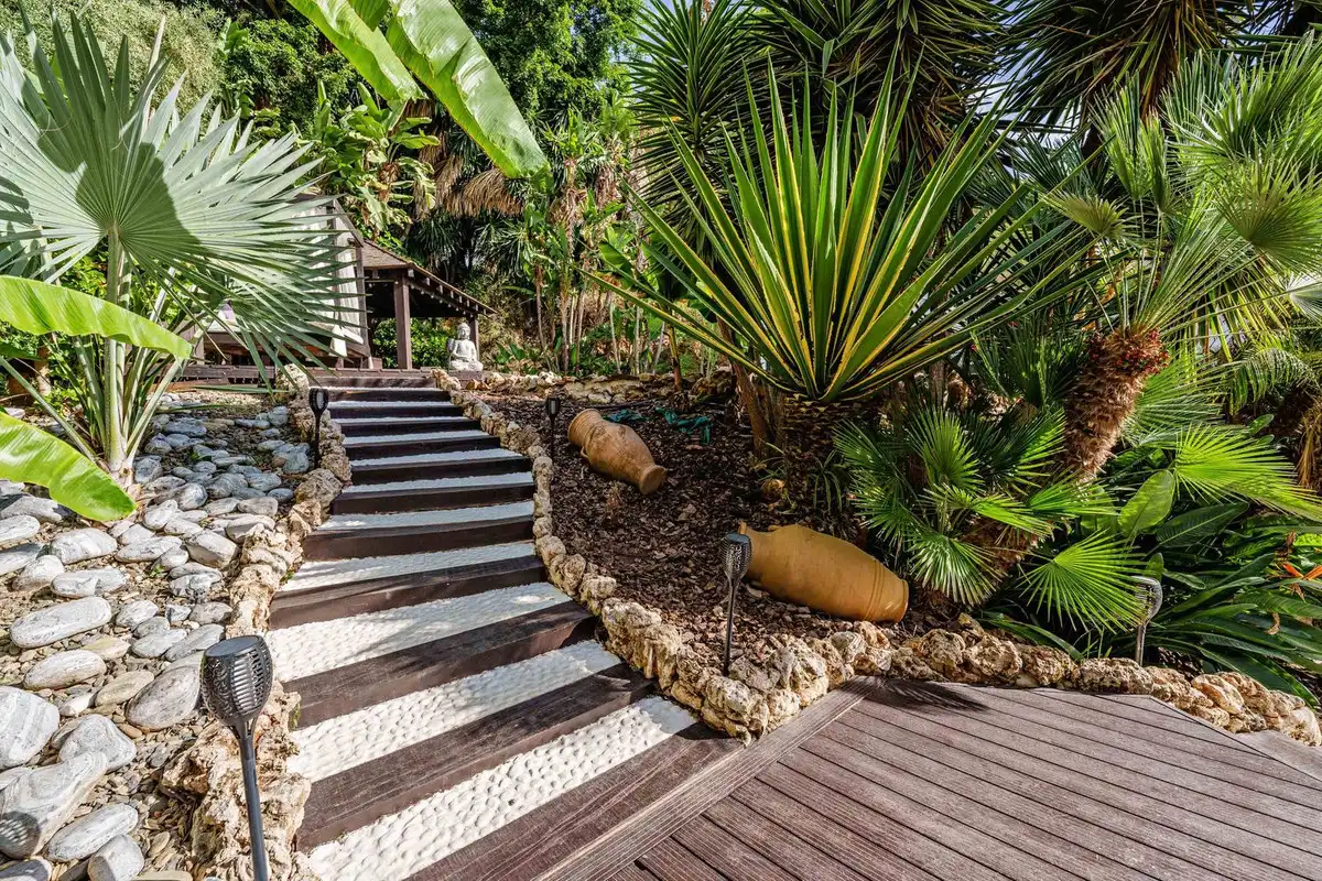 Jardín de Casa o chalet en venta en Marbella con Terraza y Piscina