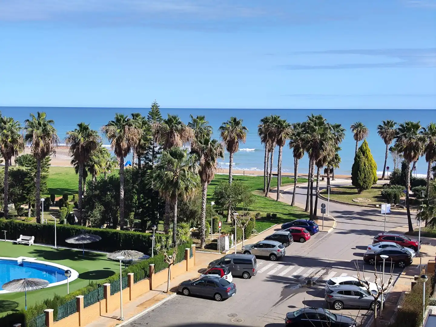 Vista exterior de Apartamento de alquiler en Oropesa del Mar / Orpesa con Aire acondicionado, Terraza y Amueblado