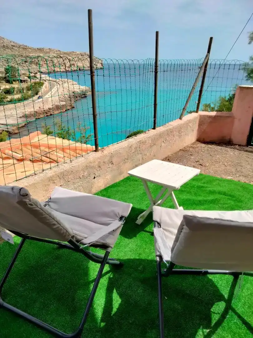 Terrace of Flat for rent in Pollença  with Air Conditioner, Private garden and Furnished