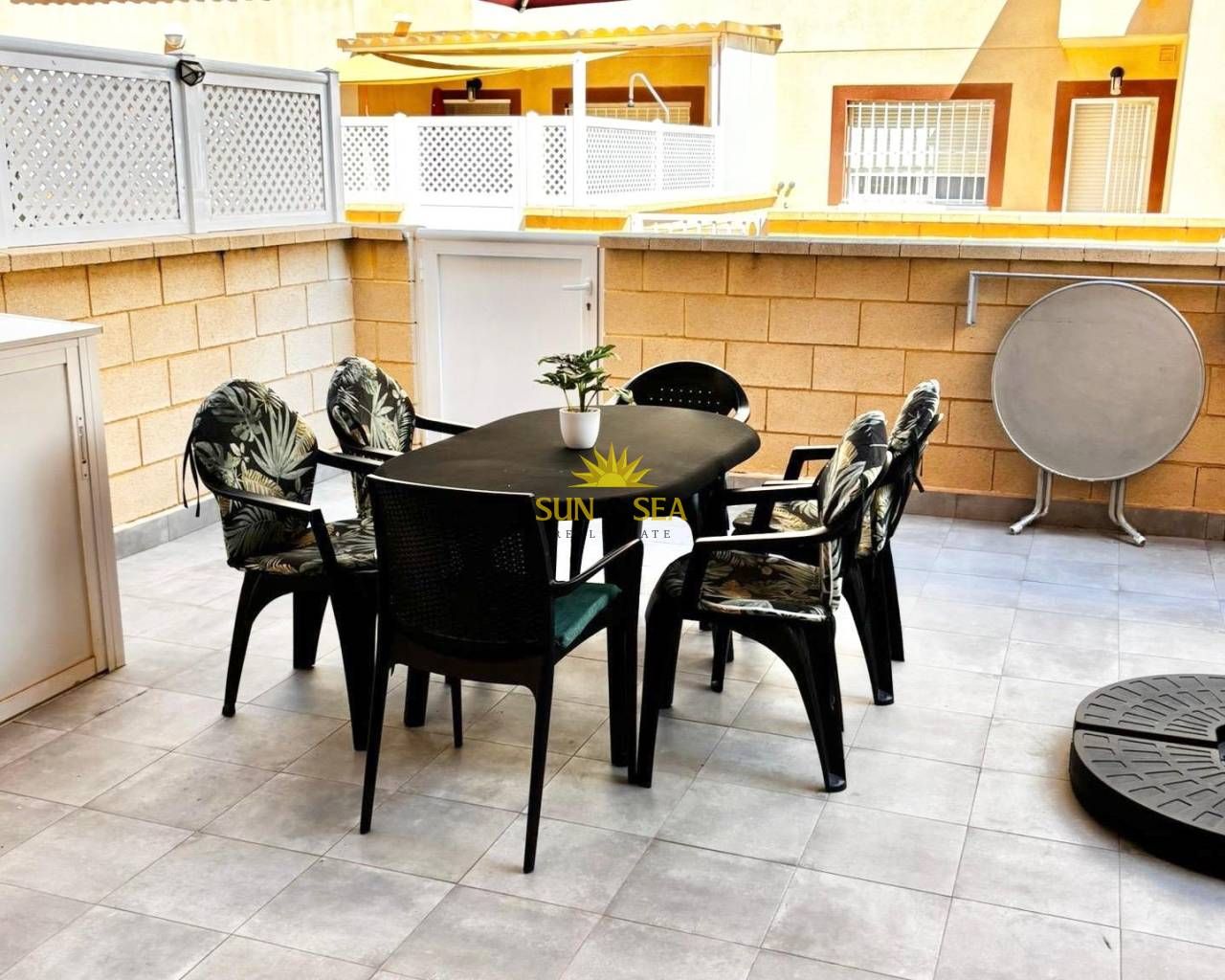 Terrace of House or chalet to rent in Cartagena  with Heating, Terrace and Swimming Pool
