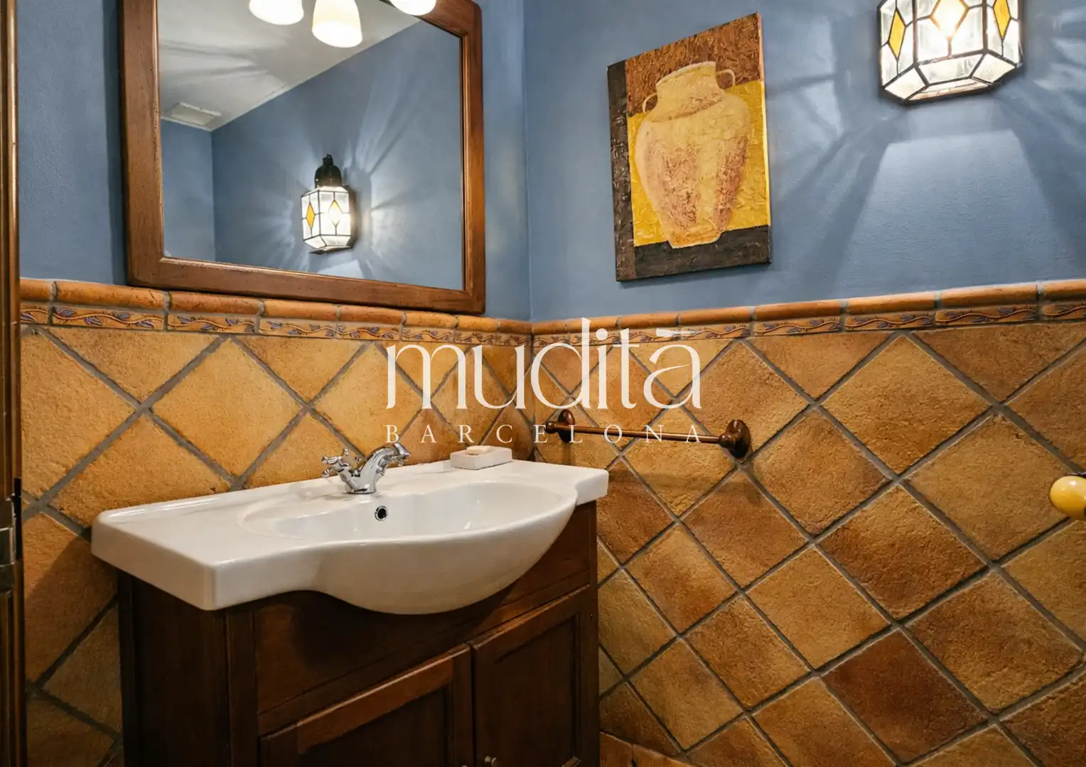 Bathroom of Houses for sale in Argentona  with Heating, Private garden and Terrace