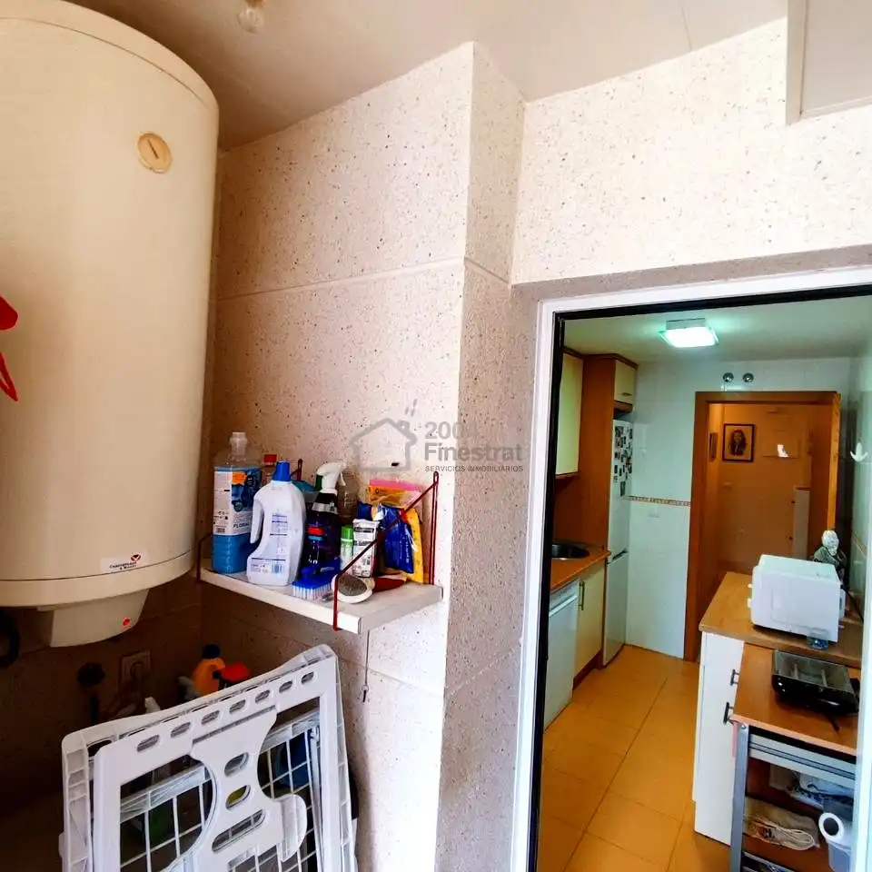 Küche von Wohnung zum Verkauf in Villajoyosa / La Vila Joiosa mit Klimaanlage, Terrasse und Abstellraum