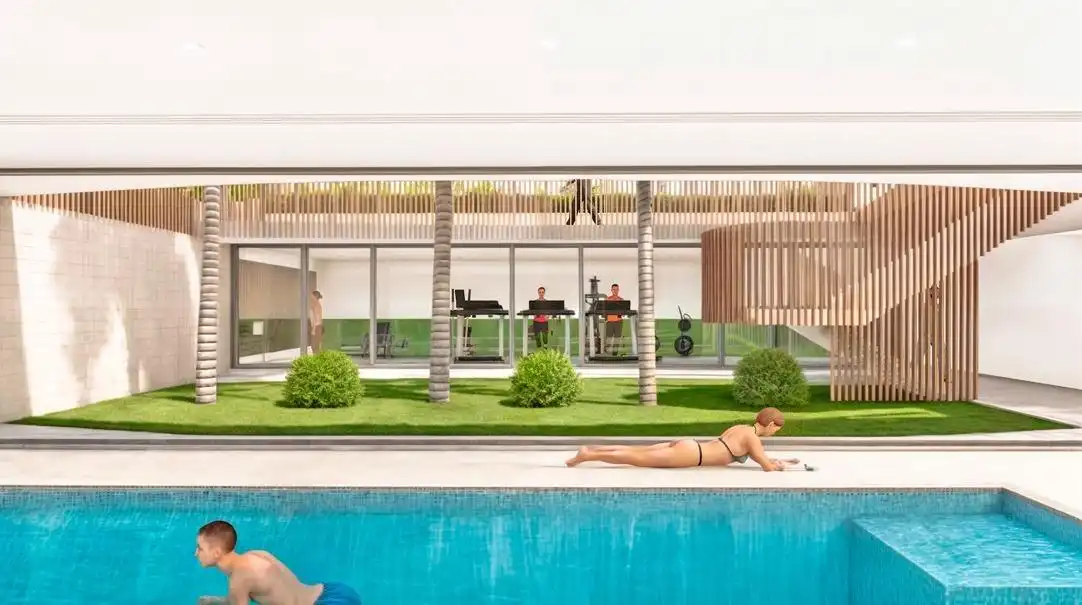 Swimming pool of Ground floor for sale in Pilar de la Horadada  with Air Conditioner, Heating and Private garden