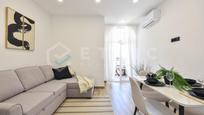 Living room of Attic for sale in  Barcelona Capital  with Air Conditioner, Terrace and Balcony