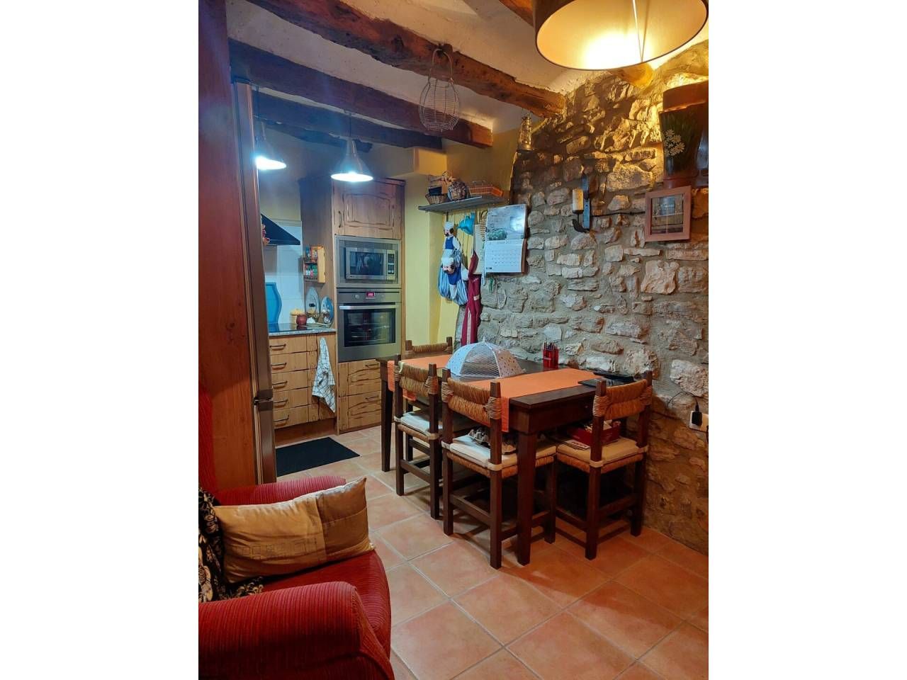 Kitchen of House or chalet for sale in Torrefeta i Florejacs  with Heating and Private garden
