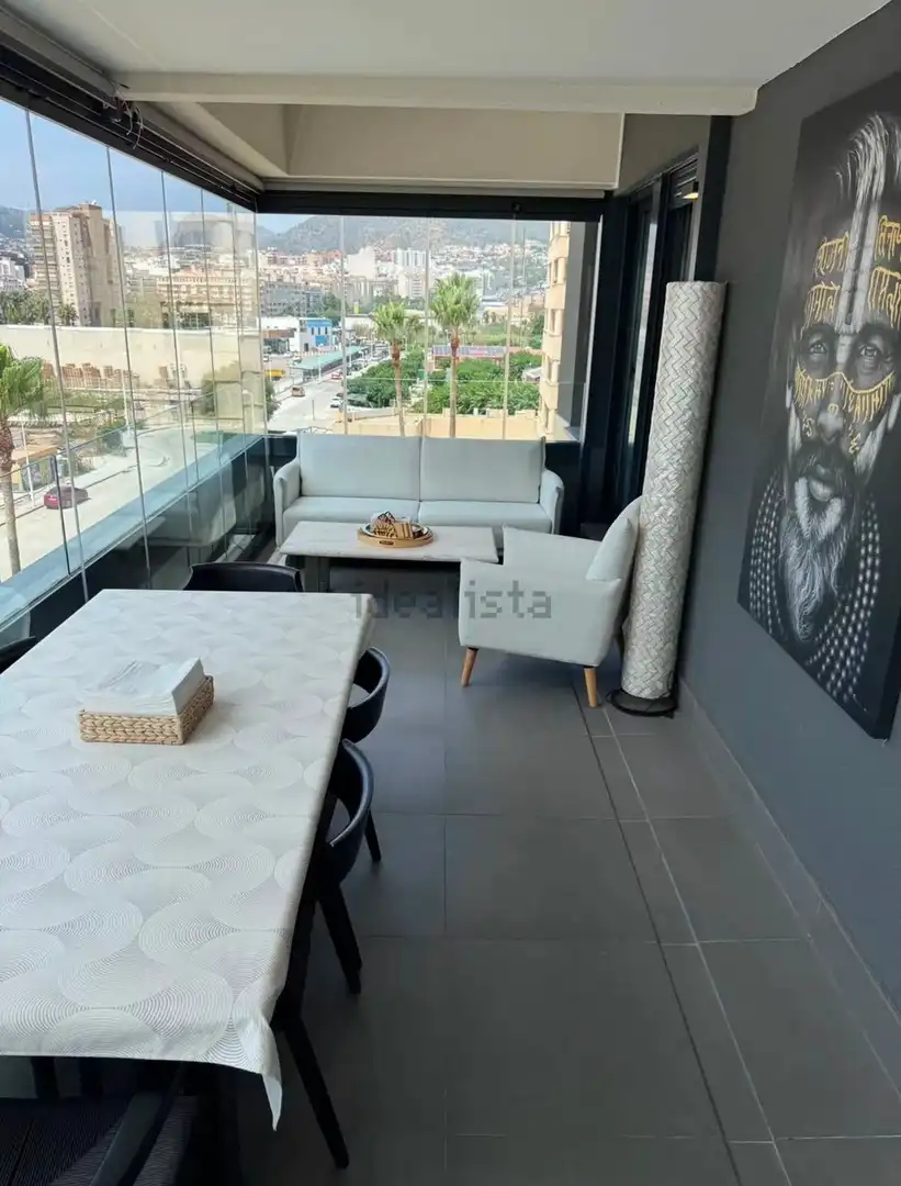 Terrassa de Apartament en venda en Calpe / Calp amb Aire condicionat, Calefacció i Terrassa
