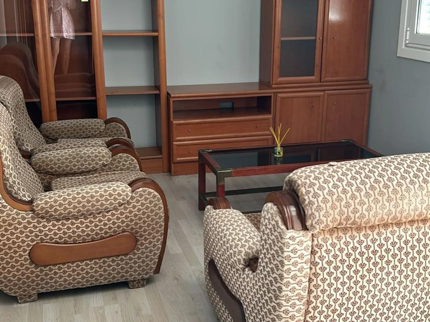 Sala d'estar de Casa o xalet de lloguer en Ribadumia amb Terrassa, Moblat i Forn