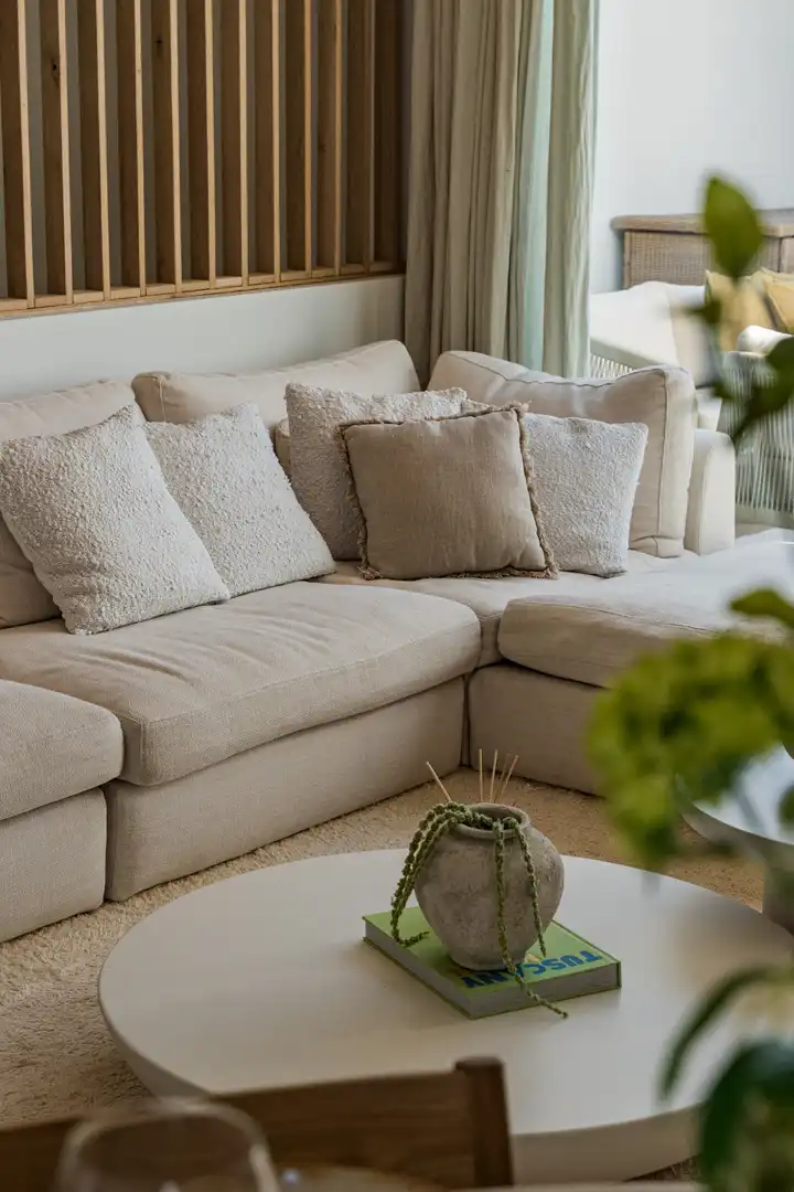 Living room of Detached homes for sale in Mijas  with Private garden and Swimming Pool