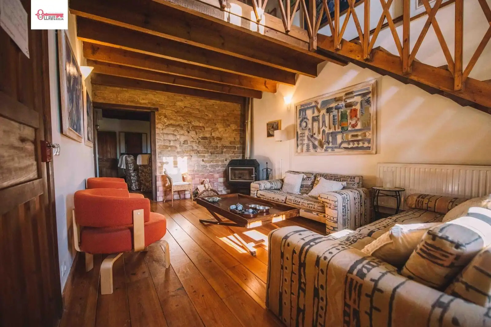 Wohnzimmer von Country house zur Miete in Las Quintanillas