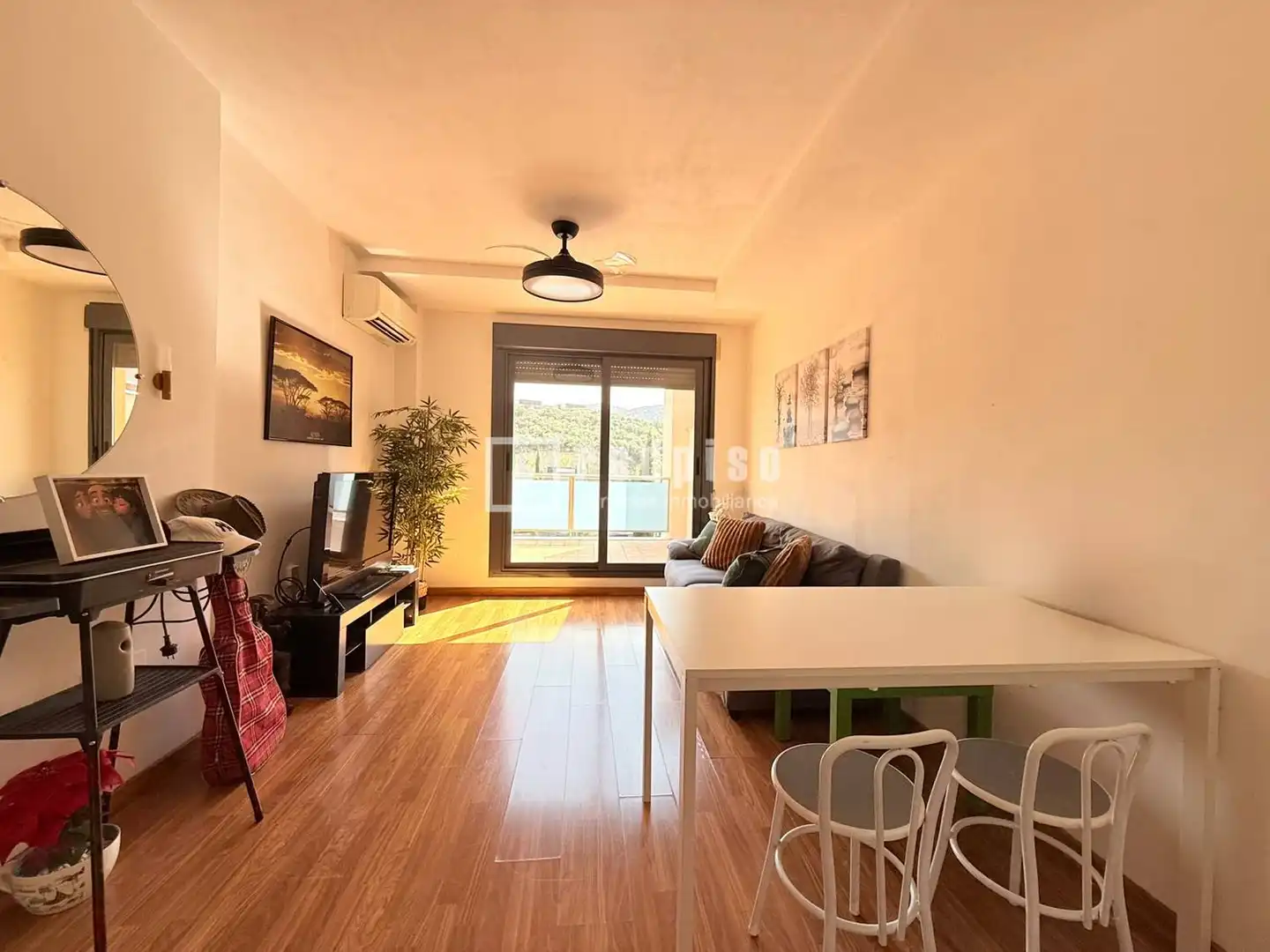 Sala de estar de Piso en venta en Vegas de Matute con Aire acondicionado, Terraza y Amueblado