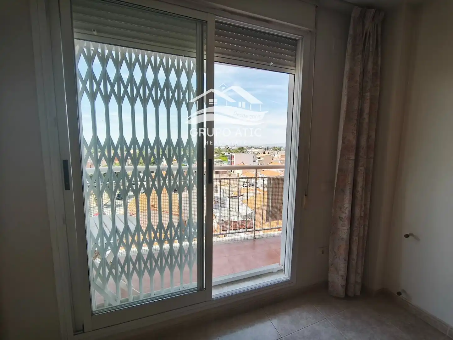 Terraza de Apartamento en venta en Burriana / Borriana con Calefacción, Terraza y Amueblado