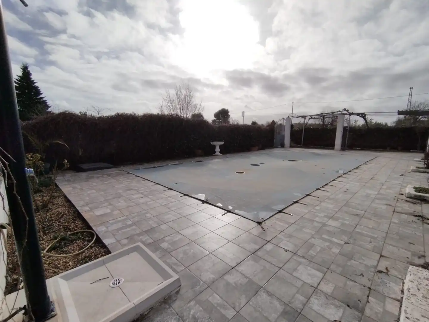 Piscina de Finca rústica en venda en Tomelloso amb Aire condicionat, Jardí privat i Piscina