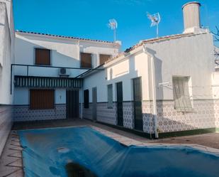 Exterior view of House or chalet for sale in Lahiguera  with Air Conditioner, Swimming Pool and Balcony