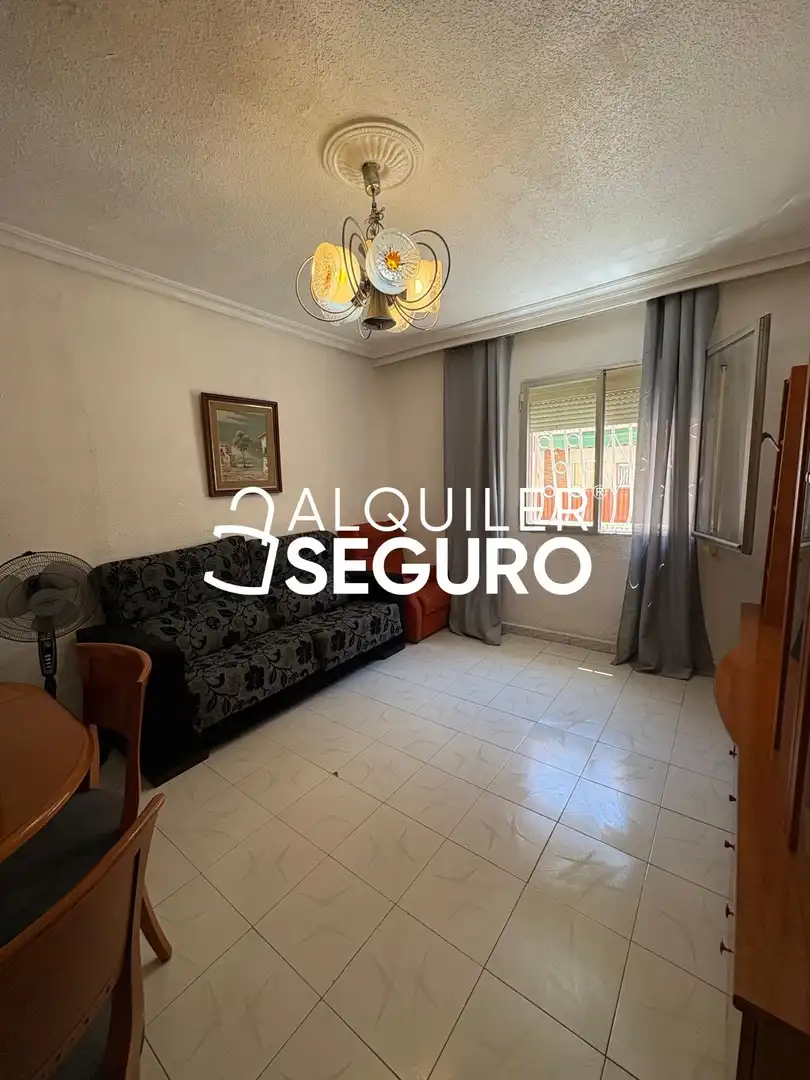 Bedroom of Flat for rent in Madrid  with Furnished