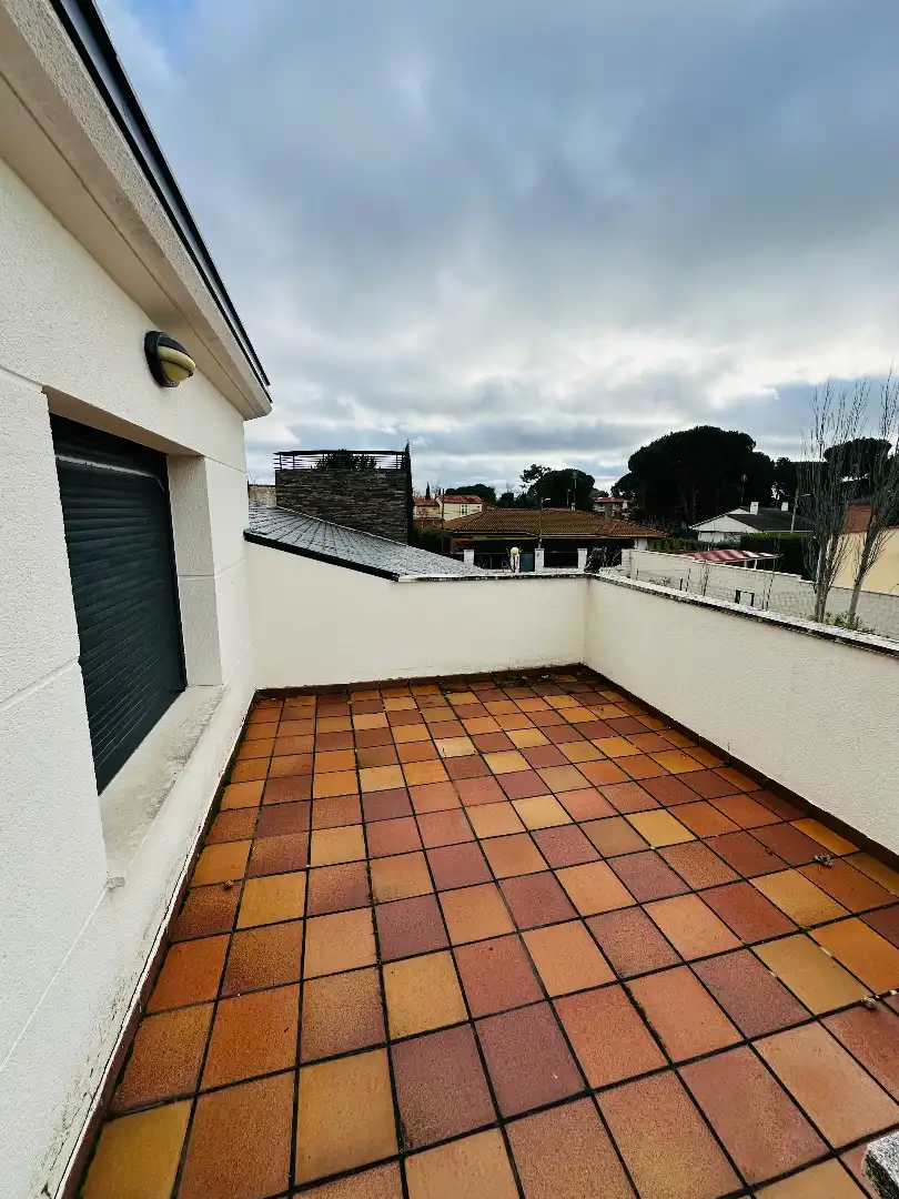 Terraza de Casa o chalet en venta en Mojados con Calefacción, Jardín privado y Terraza
