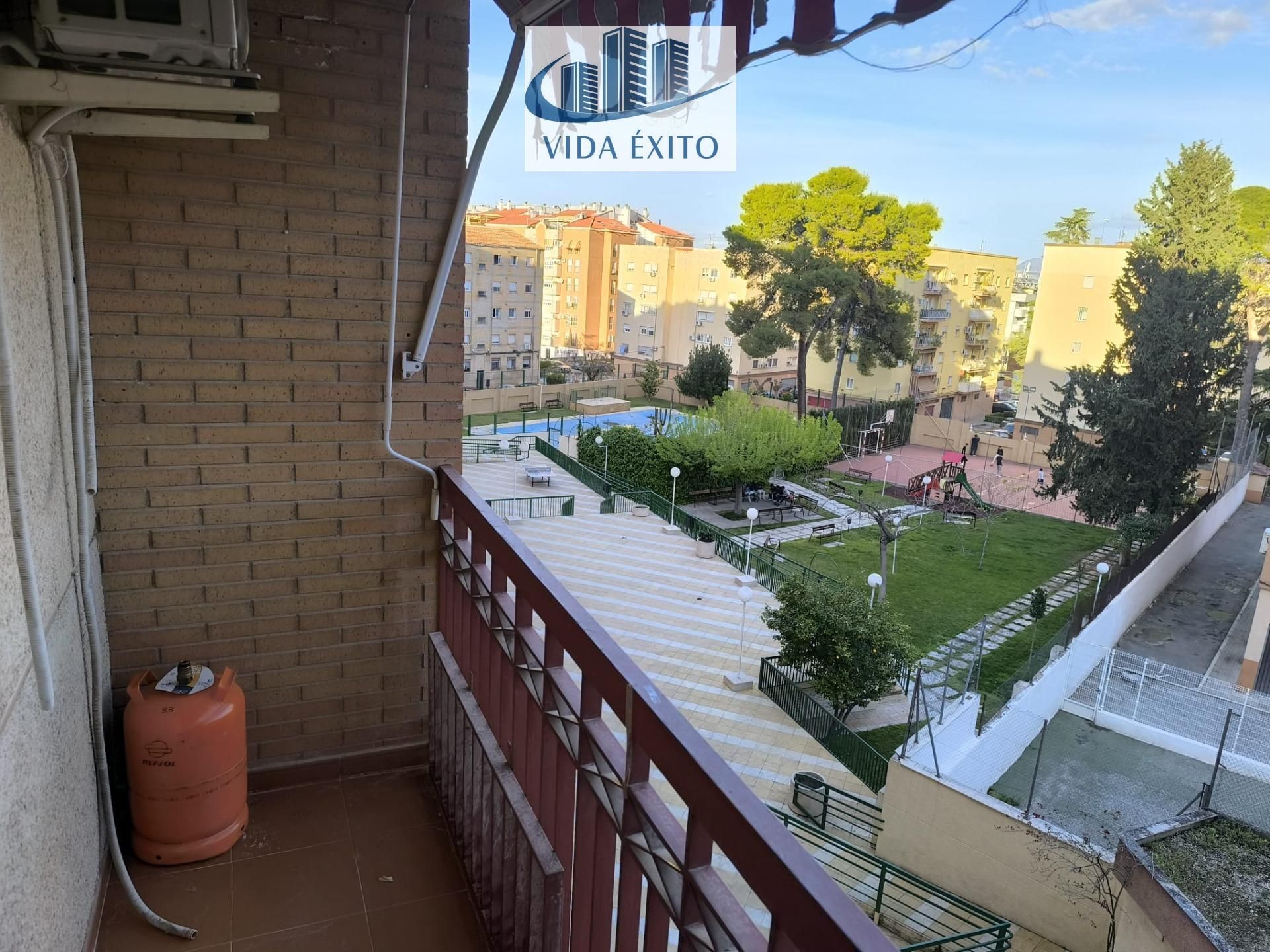 Bedroom of Flat for sale in  Jaén Capital  with Air Conditioner, Heating and Parquet flooring