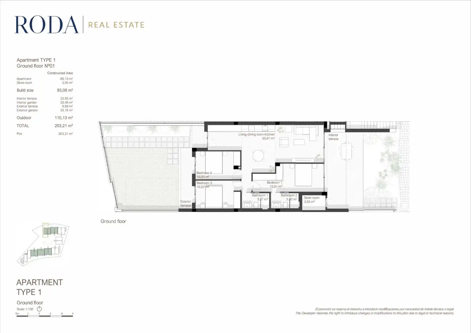 Bungalow with terrace for sale in Roda, imagen 13