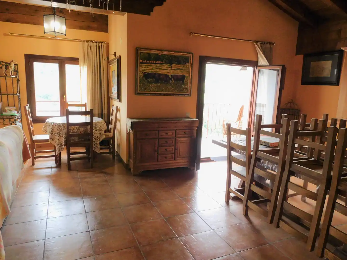 Dining room of Houses for sale in Olaibar  with Private garden, Terrace and Storage room
