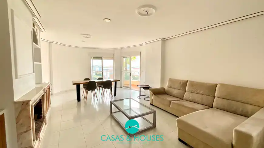 Sala de estar de Casa o chalet en venta en Cartagena con Jardín privado, Terraza y Balcón