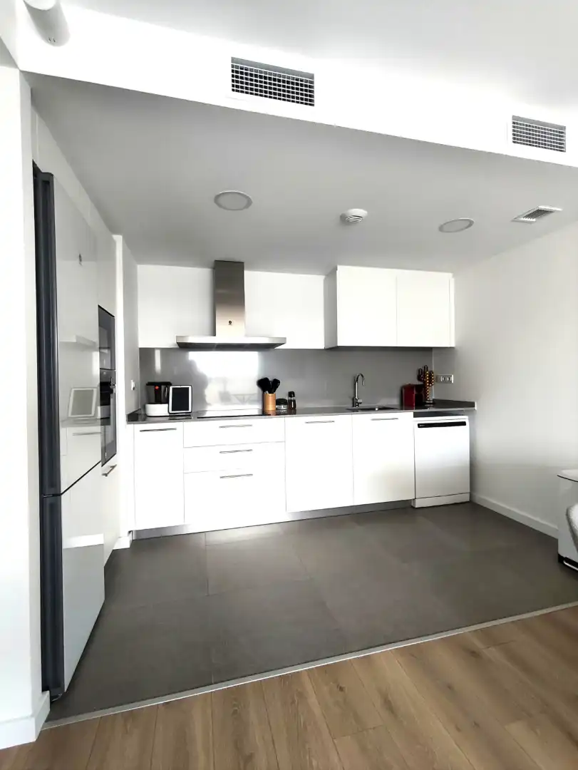 Kitchen of Flat for sale in Abrera  with Air Conditioner, Heating and Parquet flooring