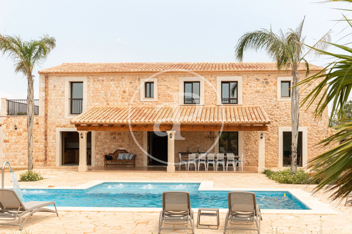Vista exterior de Casa o chalet de alquiler en Felanitx con Aire acondicionado, Jardín privado y Piscina
