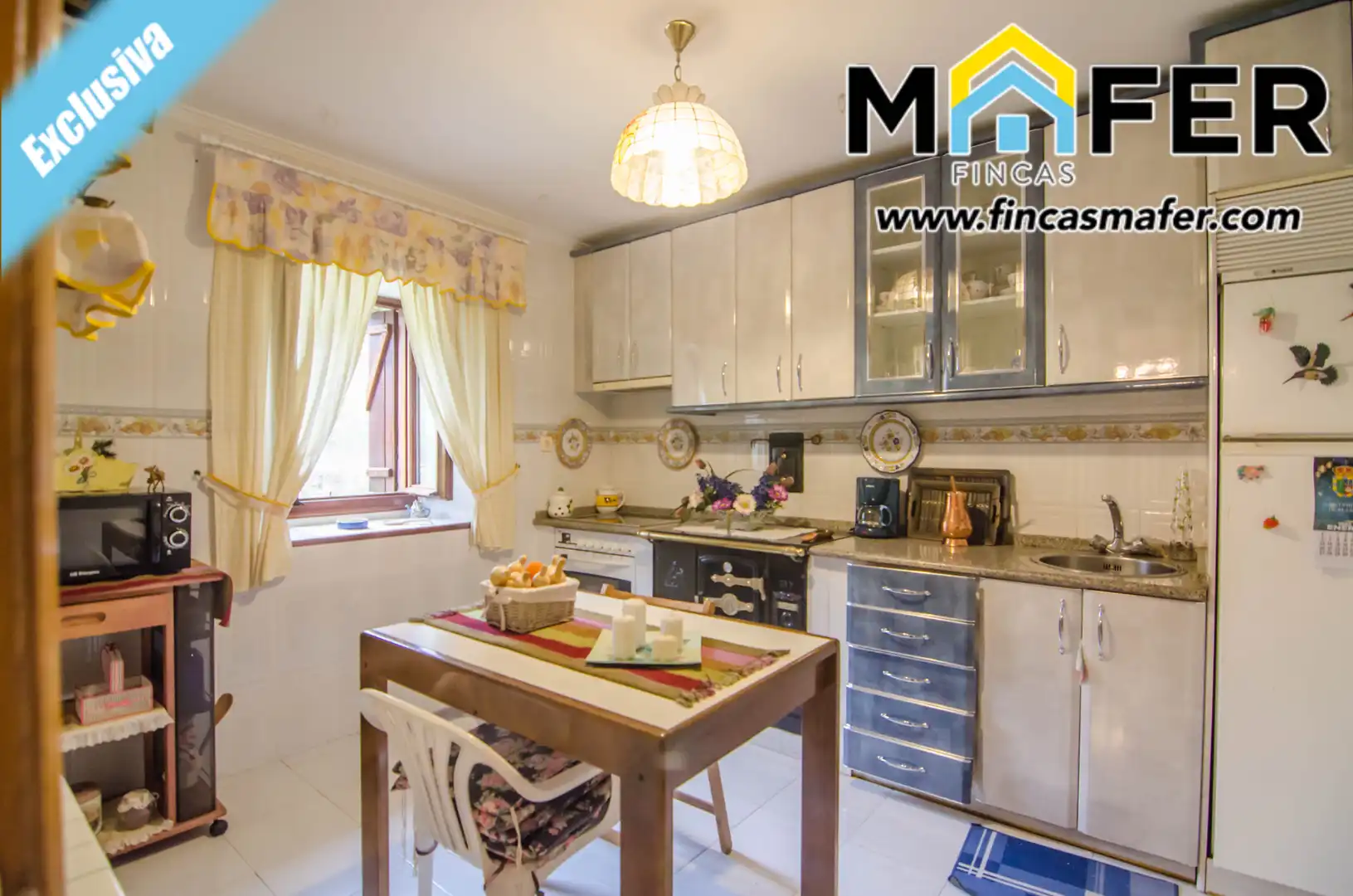 Cocina de Casa adosada en venta en Ruesga con Calefacción, Parquet y Balcón