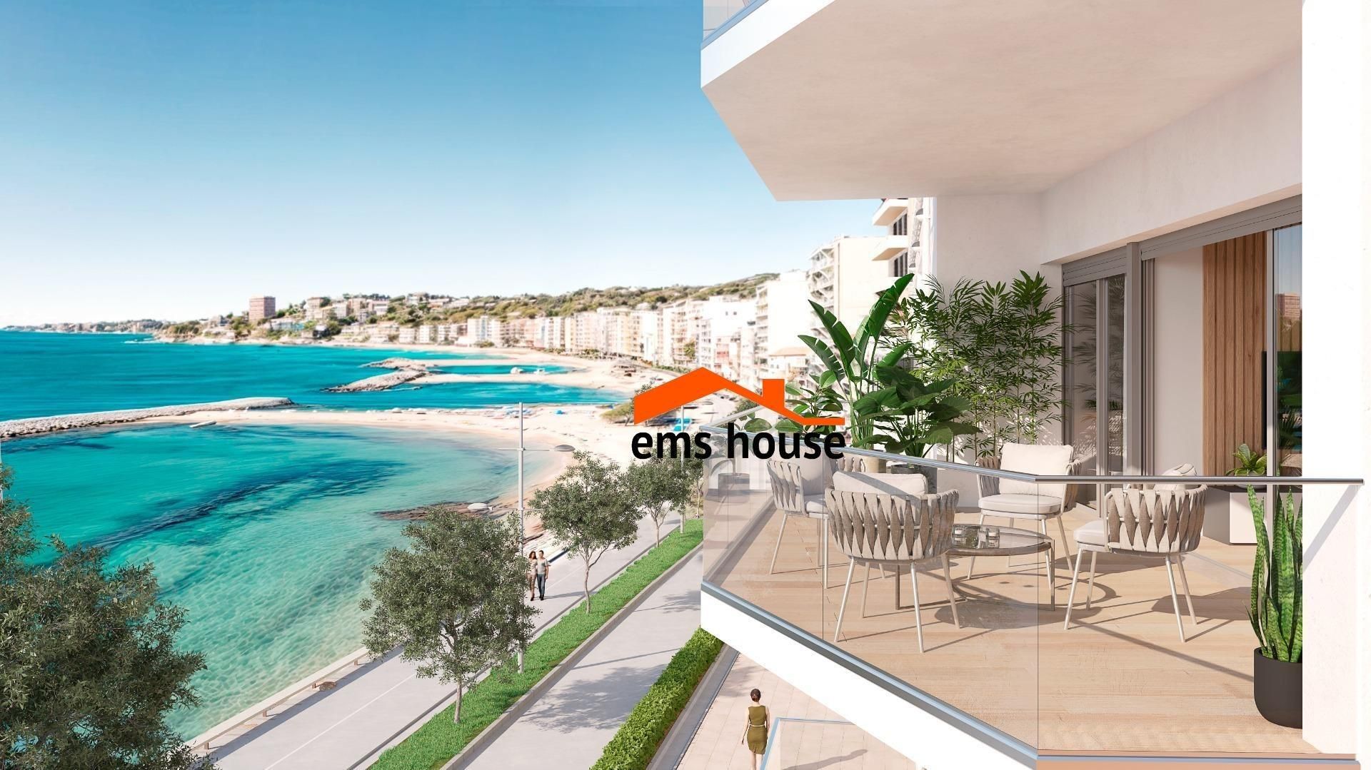 Terrassa de Apartament en venda en Calonge i Sant Antoni amb Aire condicionat, Calefacció i Jardí privat