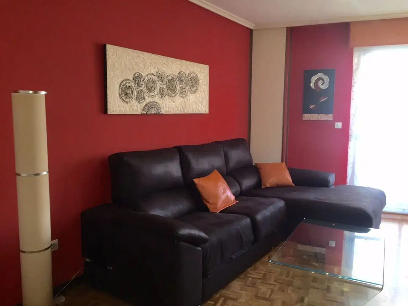 Sala de estar de Piso en venta en Benavente con Calefacción, Terraza y Amueblado