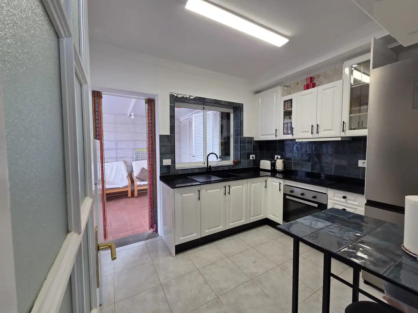 Kitchen of Detached homes for sale in San Bartolomé de Tirajana  with Air Conditioner, Private garden and Terrace
