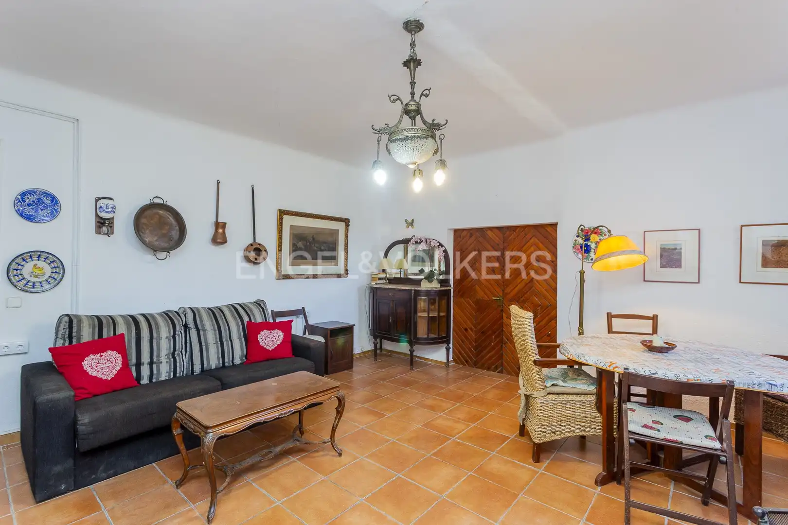 Sala de estar de Finca rústica en venta en Sant Quintí de Mediona con Calefacción, Jardín privado y Trastero