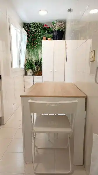Kitchen of Flat for sale in Culleredo  with Heating, Parquet flooring and Storage room