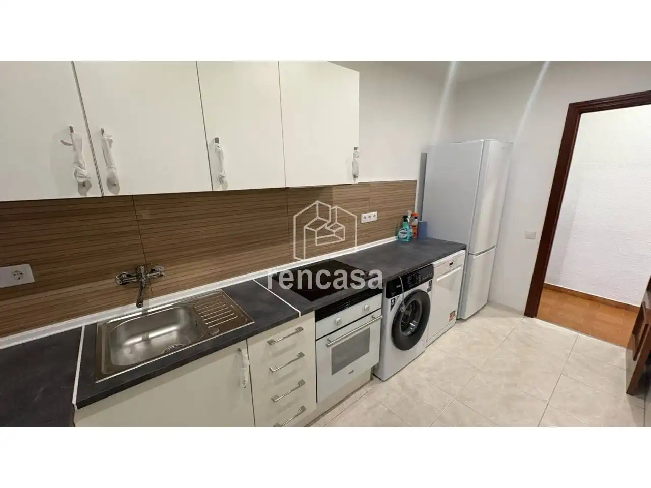 Kitchen of Flat for rent in Lleida  with Heating, Furnished and Balcony