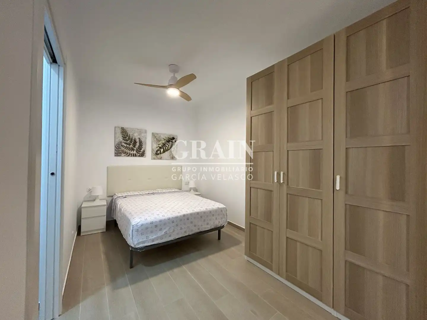 Bedroom of Apartments for rent in Albacete  with Air Conditioner and Heating