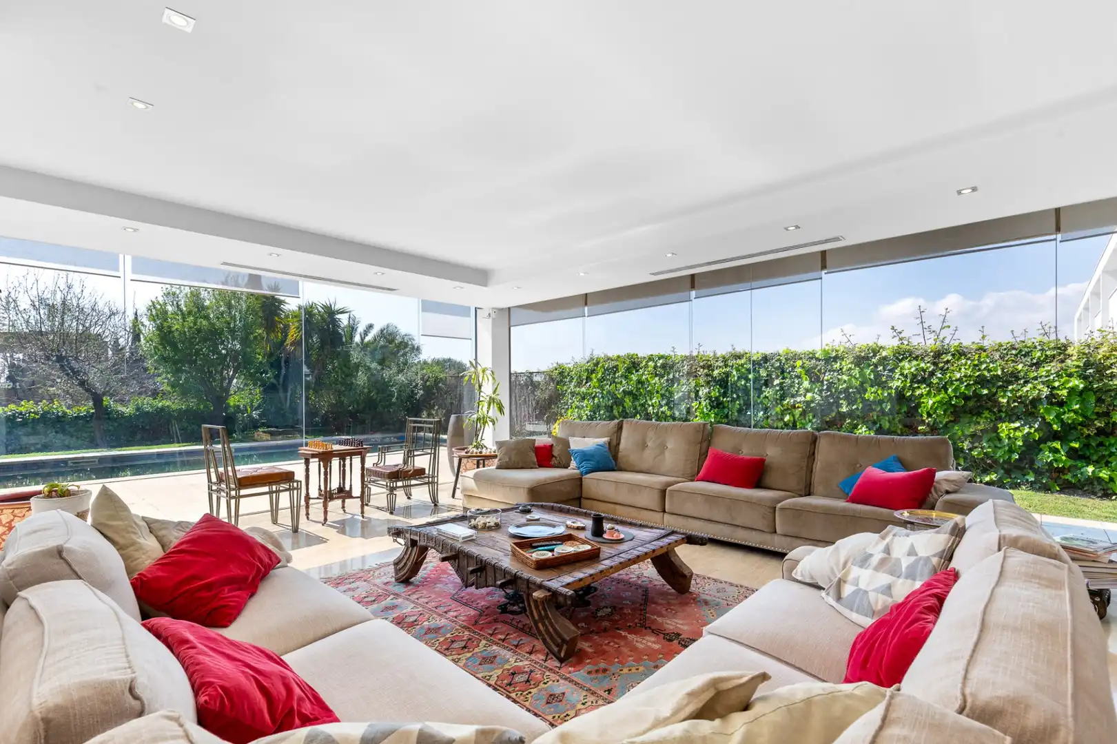 Sala de estar de Casa o chalet en venta en Esplugues de Llobregat con Aire acondicionado, Calefacción y Trastero