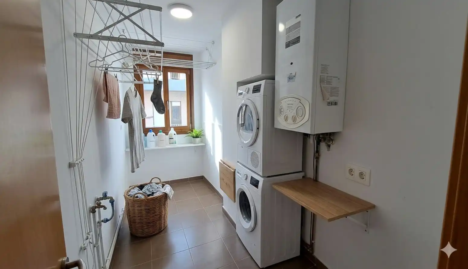 Kitchen of Flat for sale in Vegadeo  with Heating, Parquet flooring and Storage room