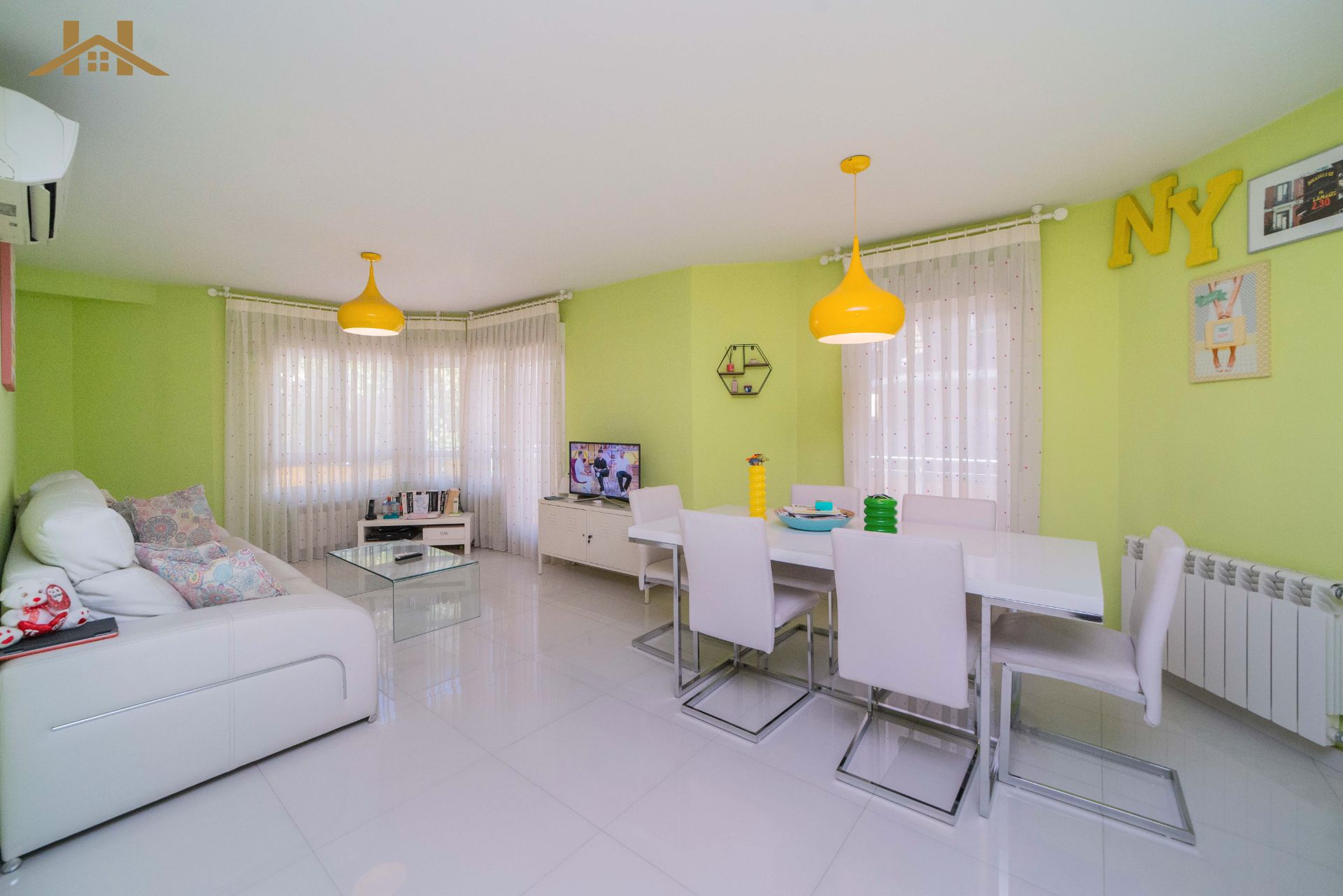 Dining room of Flat for sale in Leganés  with Air Conditioner, Heating and Terrace