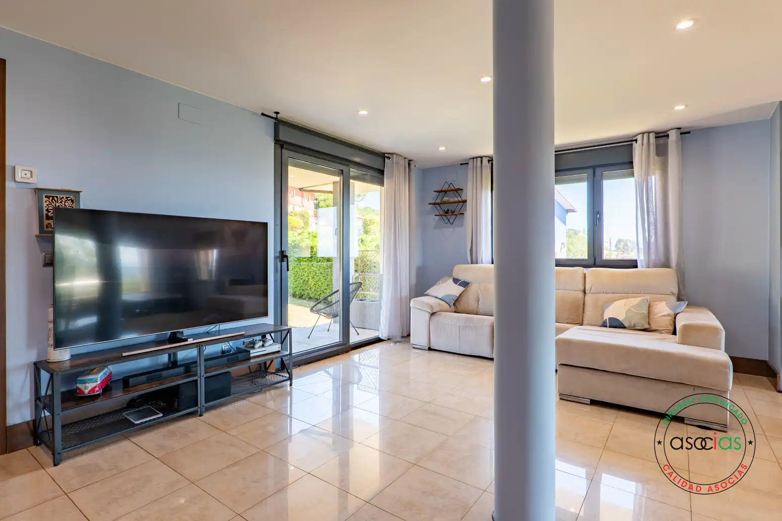 Sala de estar de Casa o chalet en venta en Gijón  con Calefacción, Jardín privado y Terraza
