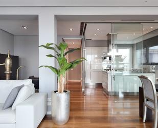 Living room of Attic to rent in  Valencia Capital  with Air Conditioner, Heating and Terrace
