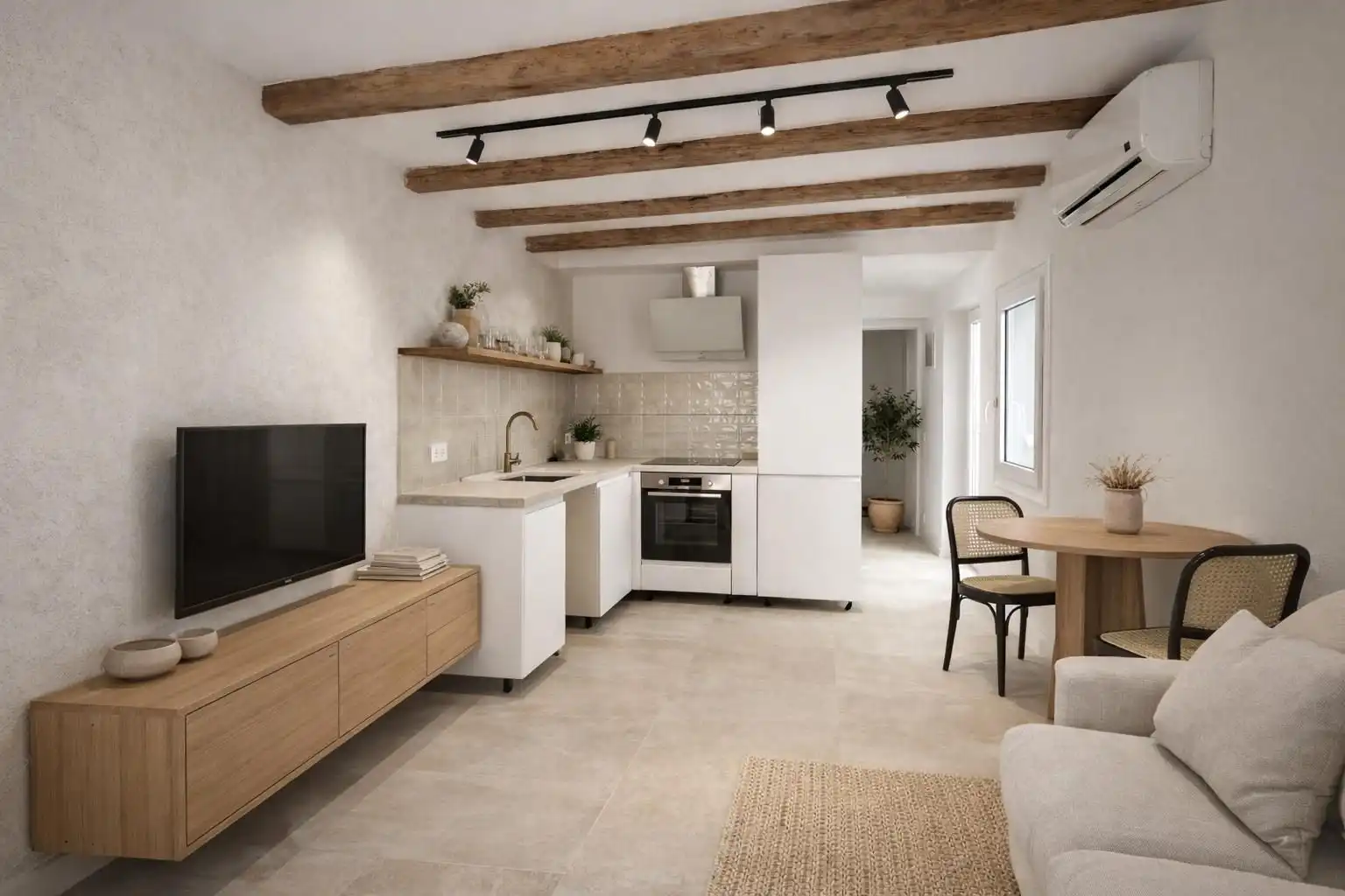 Cuina de Pis en venda en Sitges amb Aire condicionat i Terrassa