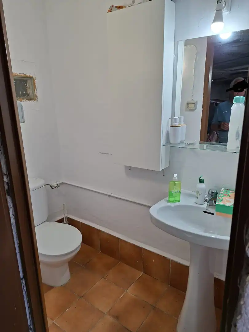 Bathroom of Country homes for sale in Caspe  with Private garden, Swimming Pool and Furnished