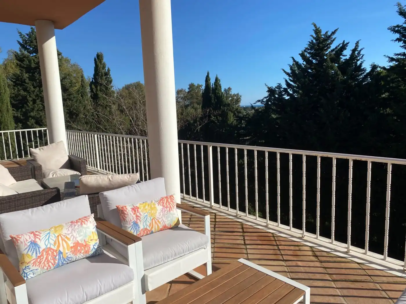 Terrassa de Casa o xalet de lloguer en Sotogrande amb Aire condicionat, Calefacció i Jardí privat