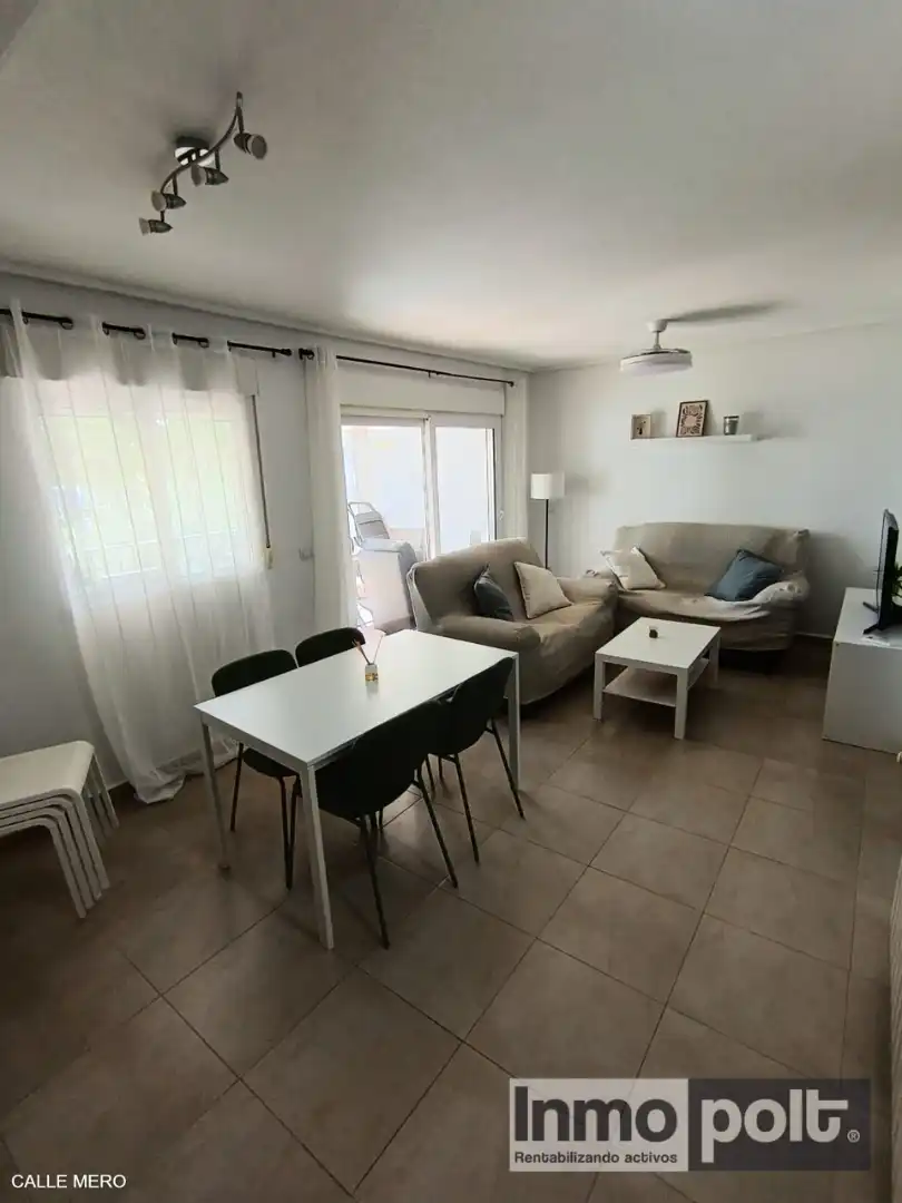 Wohnzimmer von Wohnung zur Miete in Torre-Pacheco mit Klimaanlage, Möbliert und Ofen