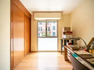 Schlafzimmer von Wohnung zum Verkauf in Madrid mit Klimaanlage, Heizung und Privatgarten
